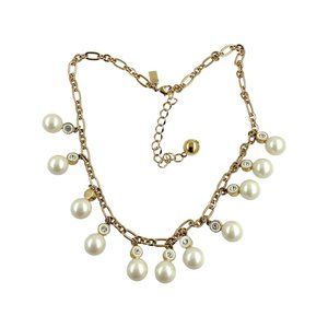 Kate Spade Dangling Necklace, PEARLY DELIGHT, WBRUA782, 16 in, Bridal Prom, Gift